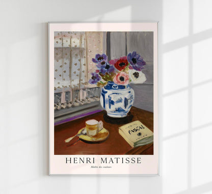 Still Life with Pascal’s Pensées by Henri Matisse Exhibition Poster