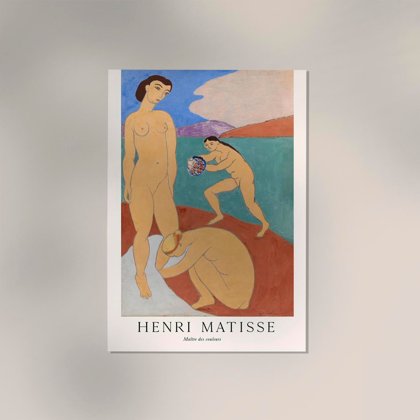 Le Luxe II by Henri Matisse Exhibition Poster