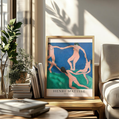 Vertical Version of La danse (first version) by Henri Matisse Exhibition Poster