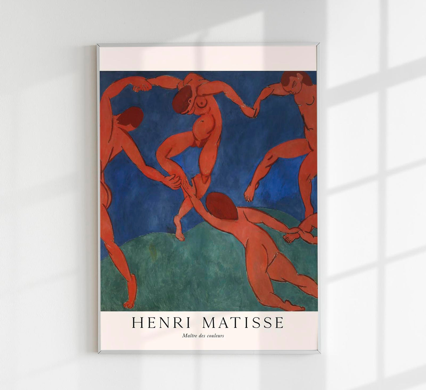 Le Dance Vertical by Henri Matisse Exhibition Poster