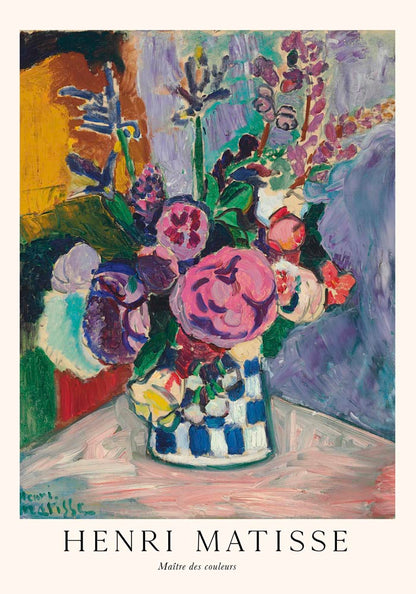 Les Pivoines by Henri Matisse Exhibition Poster