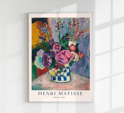Les Pivoines by Henri Matisse Exhibition Poster
