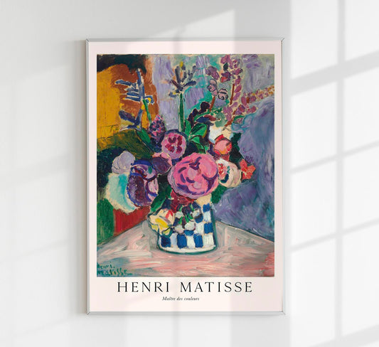 Les Pivoines by Henri Matisse Exhibition Poster