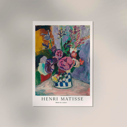 Les Pivoines by Henri Matisse Exhibition Poster