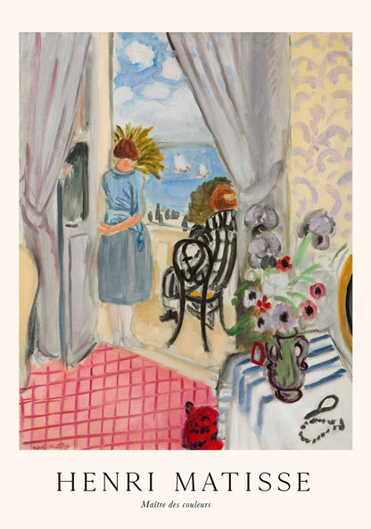 Les régates de Nice by Henri Matisse Exhibition Poster