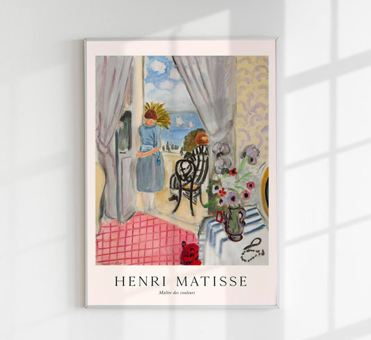 Les régates de Nice by Henri Matisse Exhibition Poster