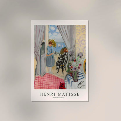 Les régates de Nice by Henri Matisse Exhibition Poster