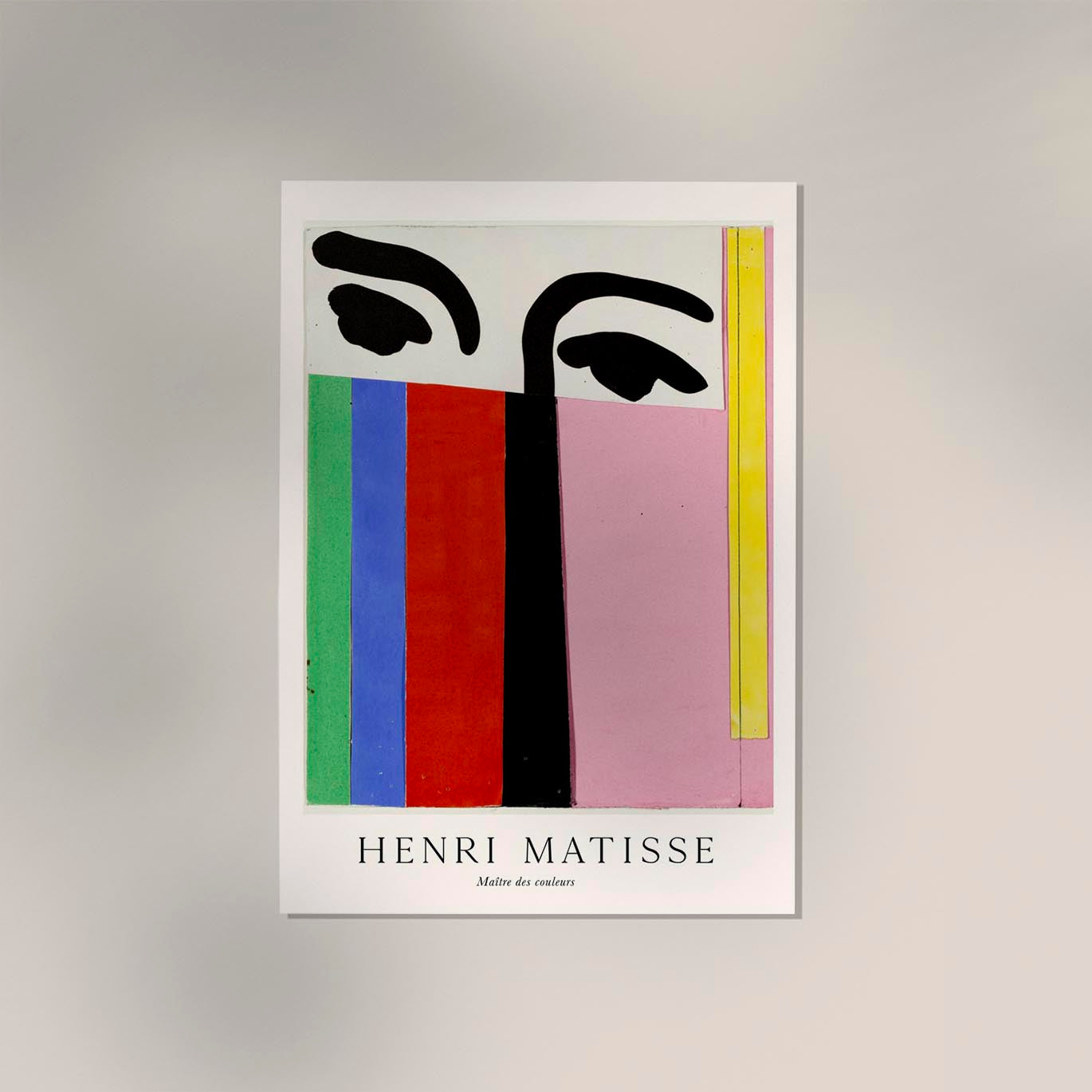 Cover design for exhibition catalogue Henri Matisse by Henri Matisse Exhibition Poster