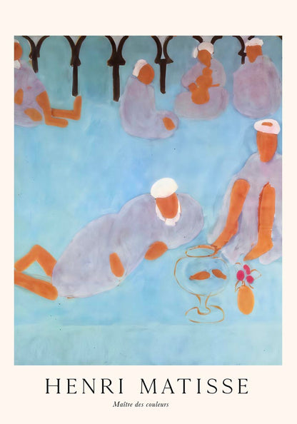 Café Marocain by Henri Matisse Exhibition Poster