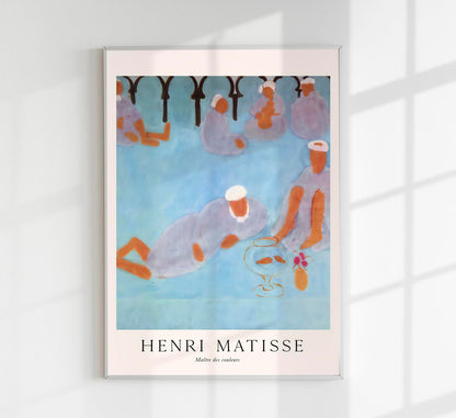 Café Marocain by Henri Matisse Exhibition Poster