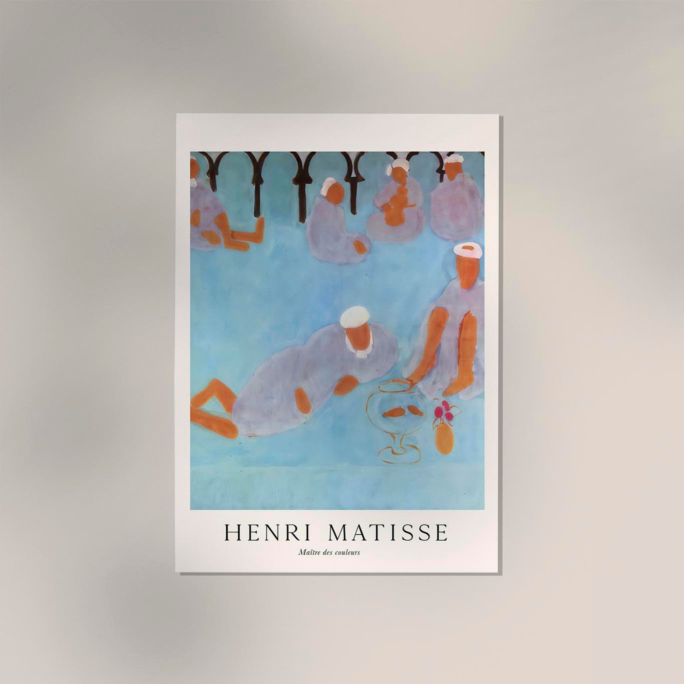 Café Marocain by Henri Matisse Exhibition Poster