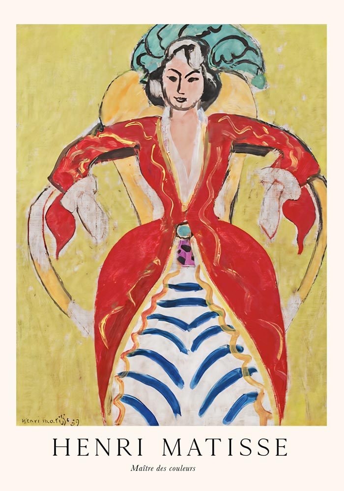 La France by Henri Matisse Exhibition Poster