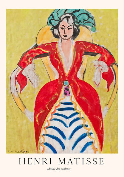 La France by Henri Matisse Exhibition Poster