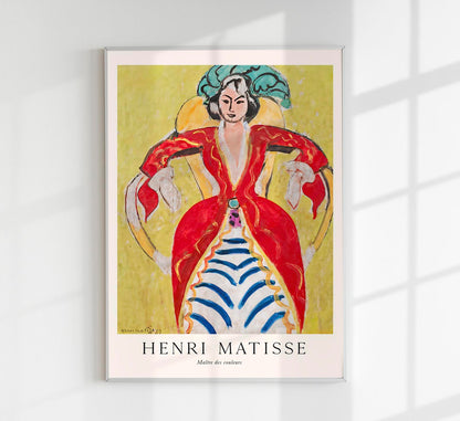La France by Henri Matisse Exhibition Poster