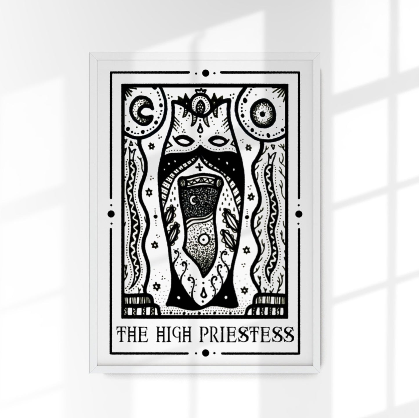 The High Priestess Mystic Tarot by Tiny Mystic Creatures