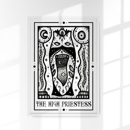 The High Priestess Mystic Tarot by Tiny Mystic Creatures