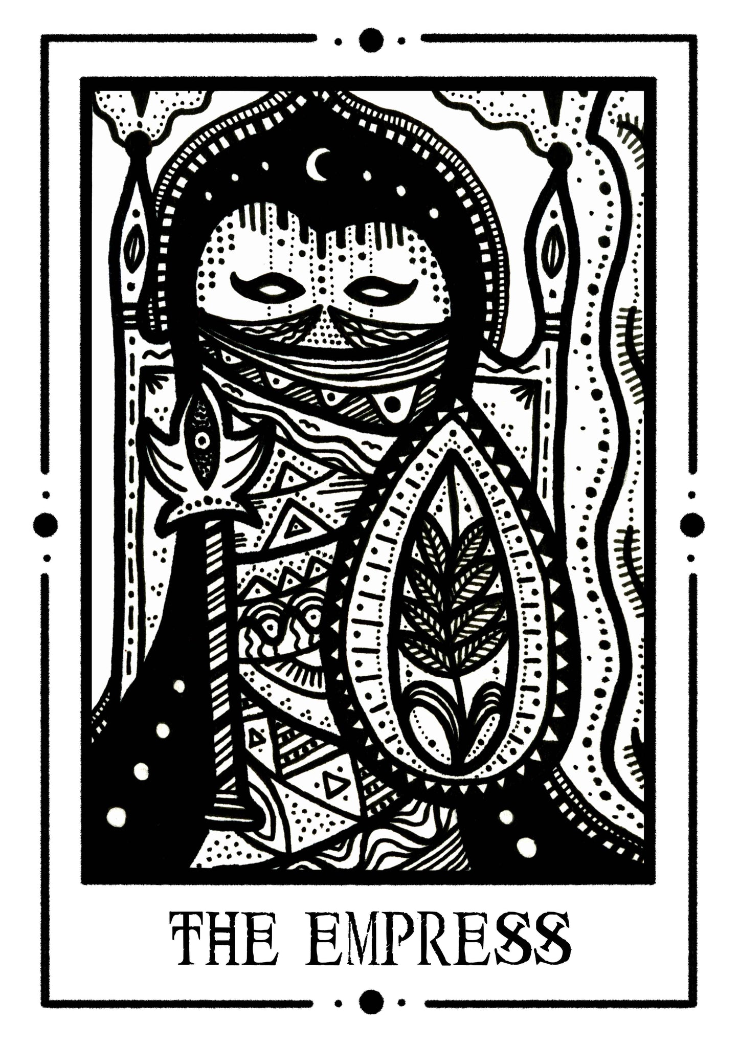 The Empress Mystic Tarot by Tiny Mystic Creatures