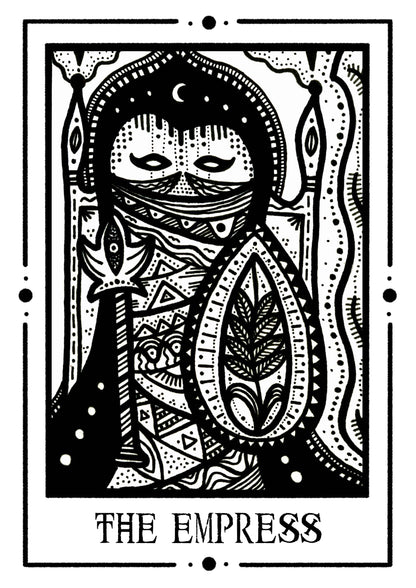 The Empress Mystic Tarot by Tiny Mystic Creatures