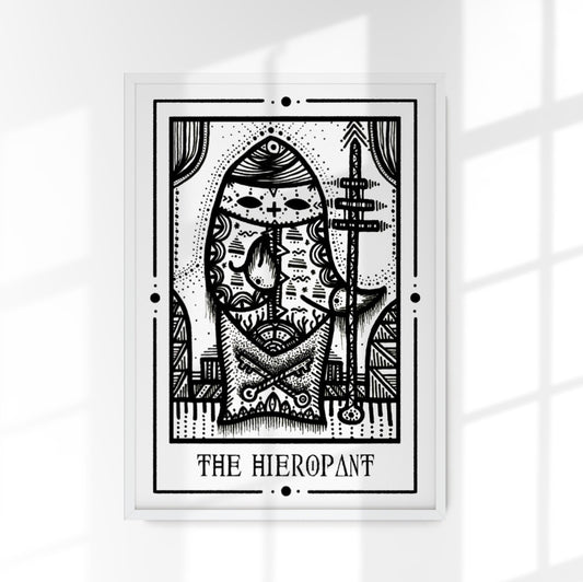 The Hierophant Mystic Tarot by Tiny Mystic Creatures