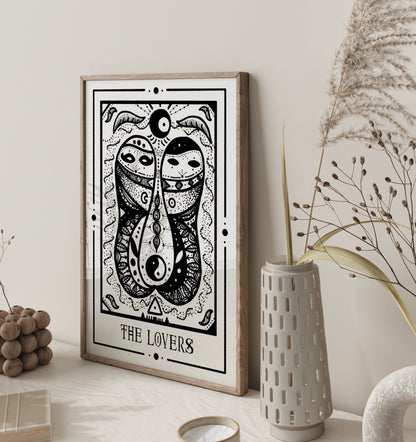 The Lovers Mystic Tarot by Tiny Mystic Creatures