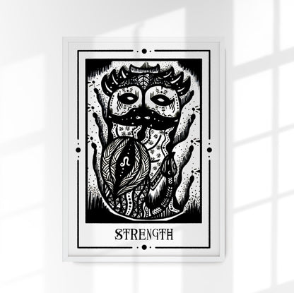 Strength Mystic Tarot by Tiny Mystic Creatures