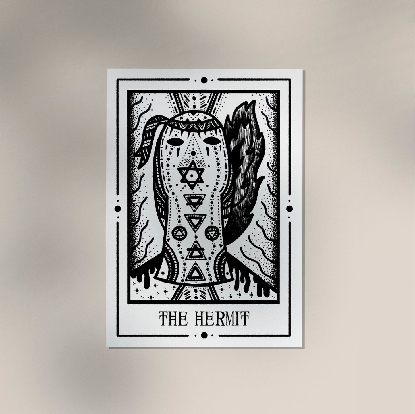 The Hermit Mystic Tarot by Tiny Mystic Creatures