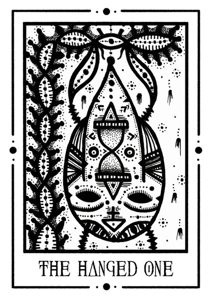 The Hanged One Mystic Tarot by Tiny Mystic Creatures