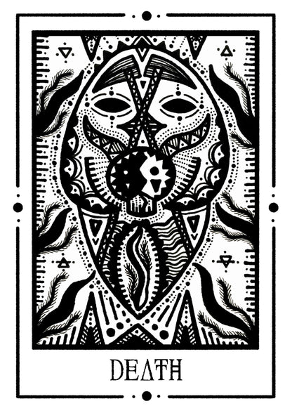 Death Mystic Tarot by Tiny Mystic Creatures