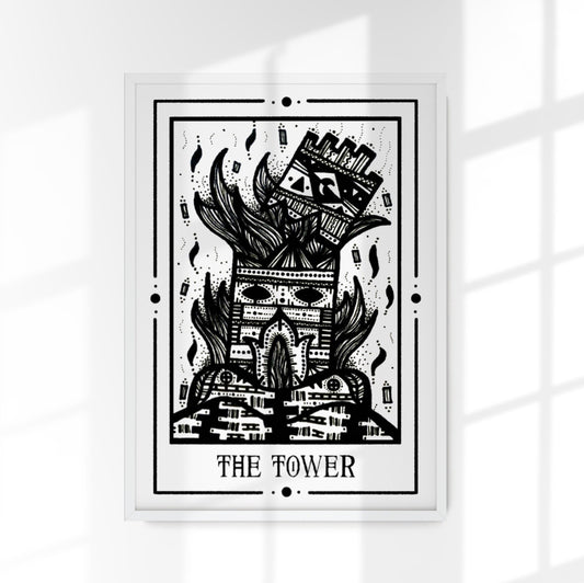 The Tower Mystic Tarot by Tiny Mystic Creatures