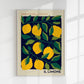 Il Limone Fruit Market Art Poster