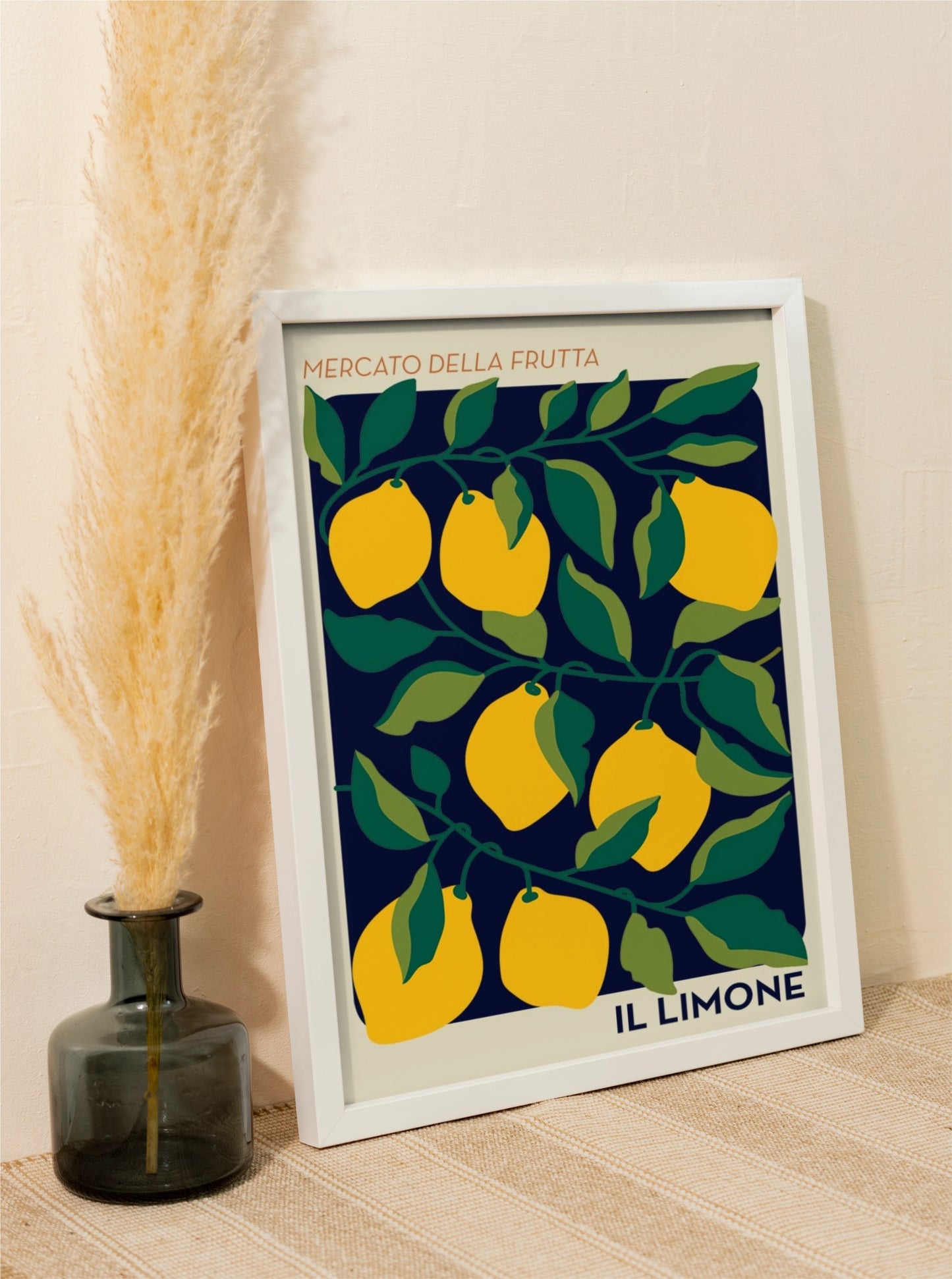 Sale: Il Limone Fruit Market A3 Size Fine Art Print