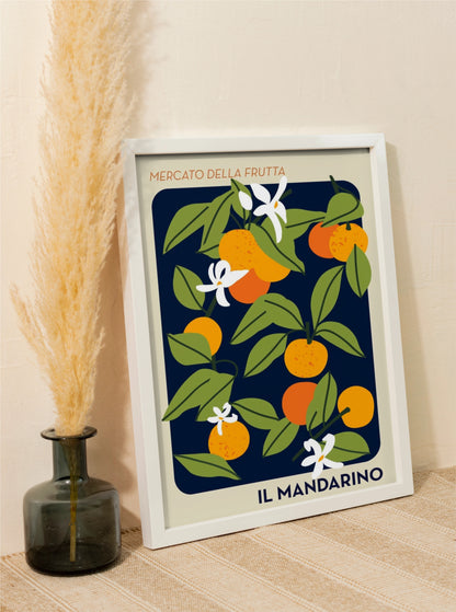 Sale: Il Mandarino Fruit Market - S Size Fine Art Print