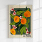 La Pesca Fruit Market Art Poster