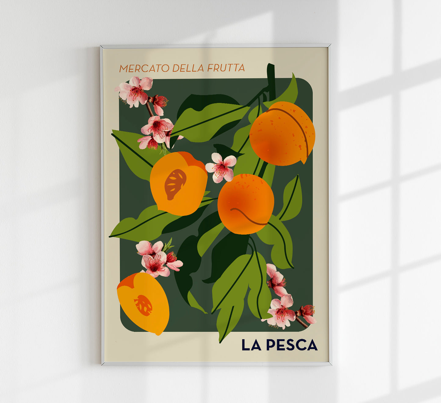 La Pesca Fruit Market Art Poster