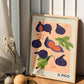 Il Fico Fruit Market Art Poster