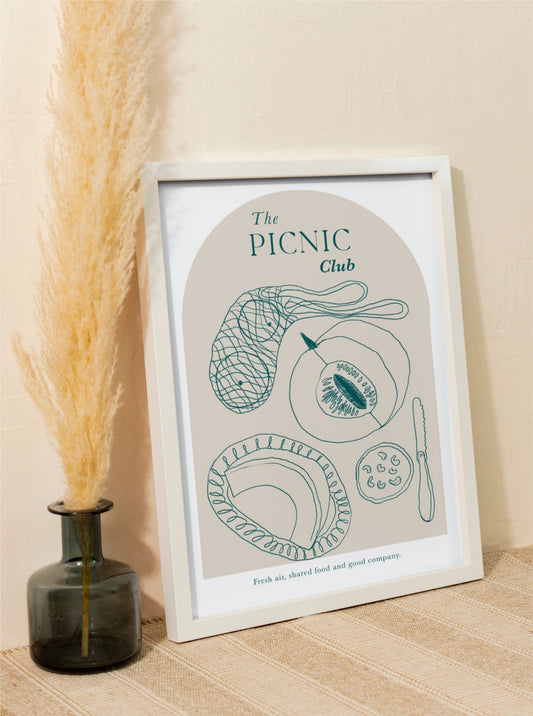 Sale: The picnic club Graphic - S Size Fine Art Print