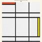 Composition in White, Red, and Yellow By Piet Mondrian Exhibition Poster