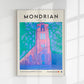 Church tower at Domburg By Piet Mondrian Exhibition Poster