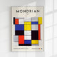 Composition A By Piet Mondrian Exhibition Poster