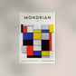 Composition A By Piet Mondrian Exhibition Poster