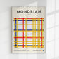 New York City I By Piet Mondrian Exhibition Poster