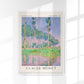 Poplars Pink Effect by Monet Exhibition Poster