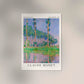 Poplars Pink Effect by Monet Exhibition Poster