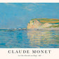 Low Tide at Pourville, near Dieppe by Claude Monet Exhibition Poster