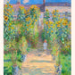 The Artist's Garden by Claude Monet Exhibition Poster