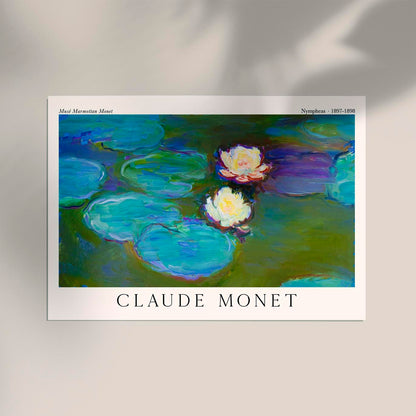 Nympheas by Claude Monet Exhibition Poster