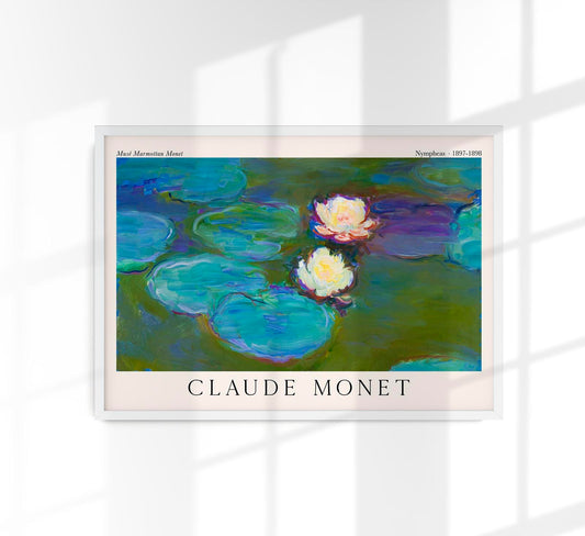 Nympheas by Claude Monet Exhibition Poster