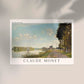 Argenteuil by Claude Monet Exhibition Poster