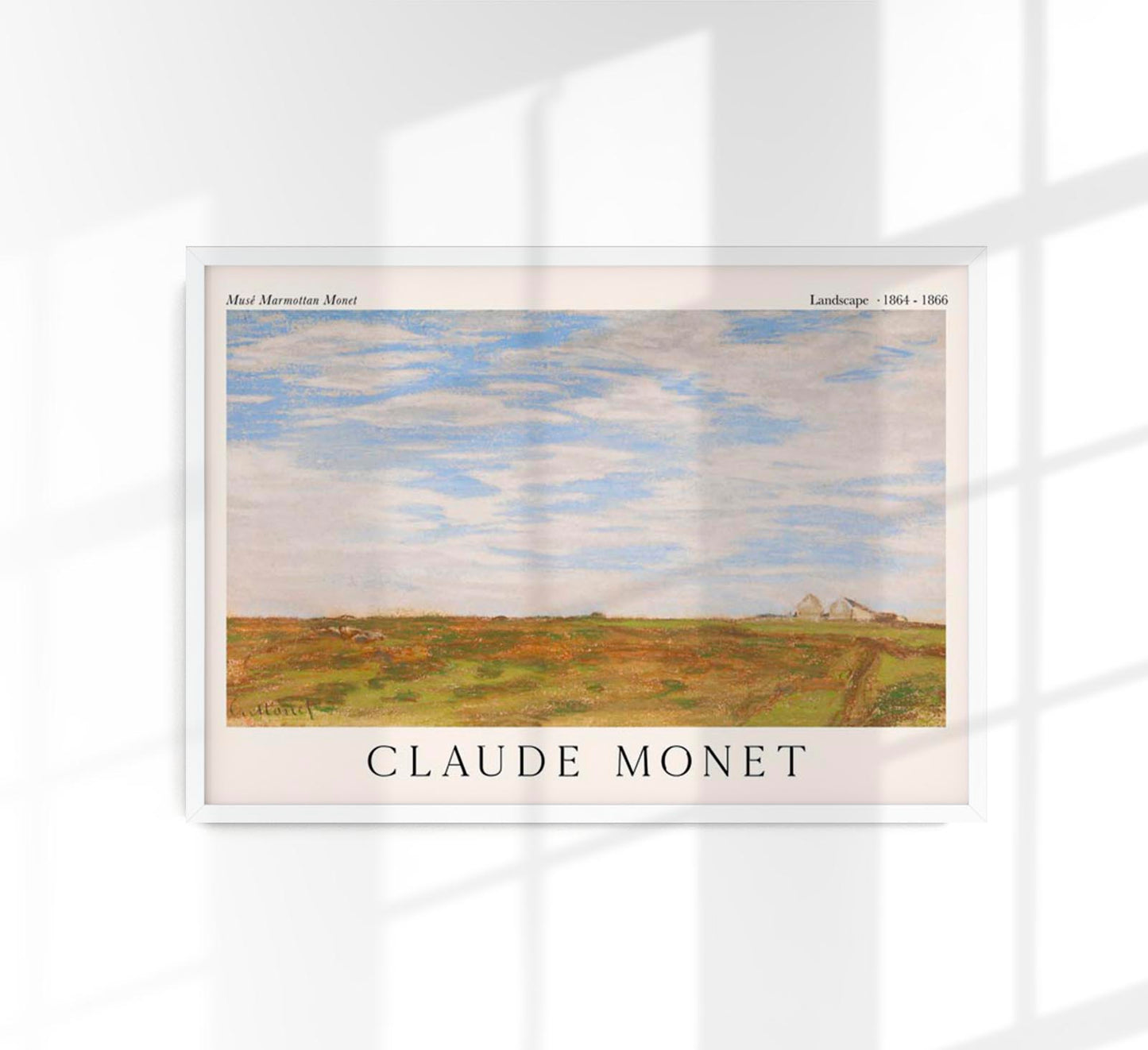 Landscape by Claude Monet Exhibition Poster