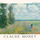 Poppy Fields near Argenteuil by Claude Monet Exhibition Poster